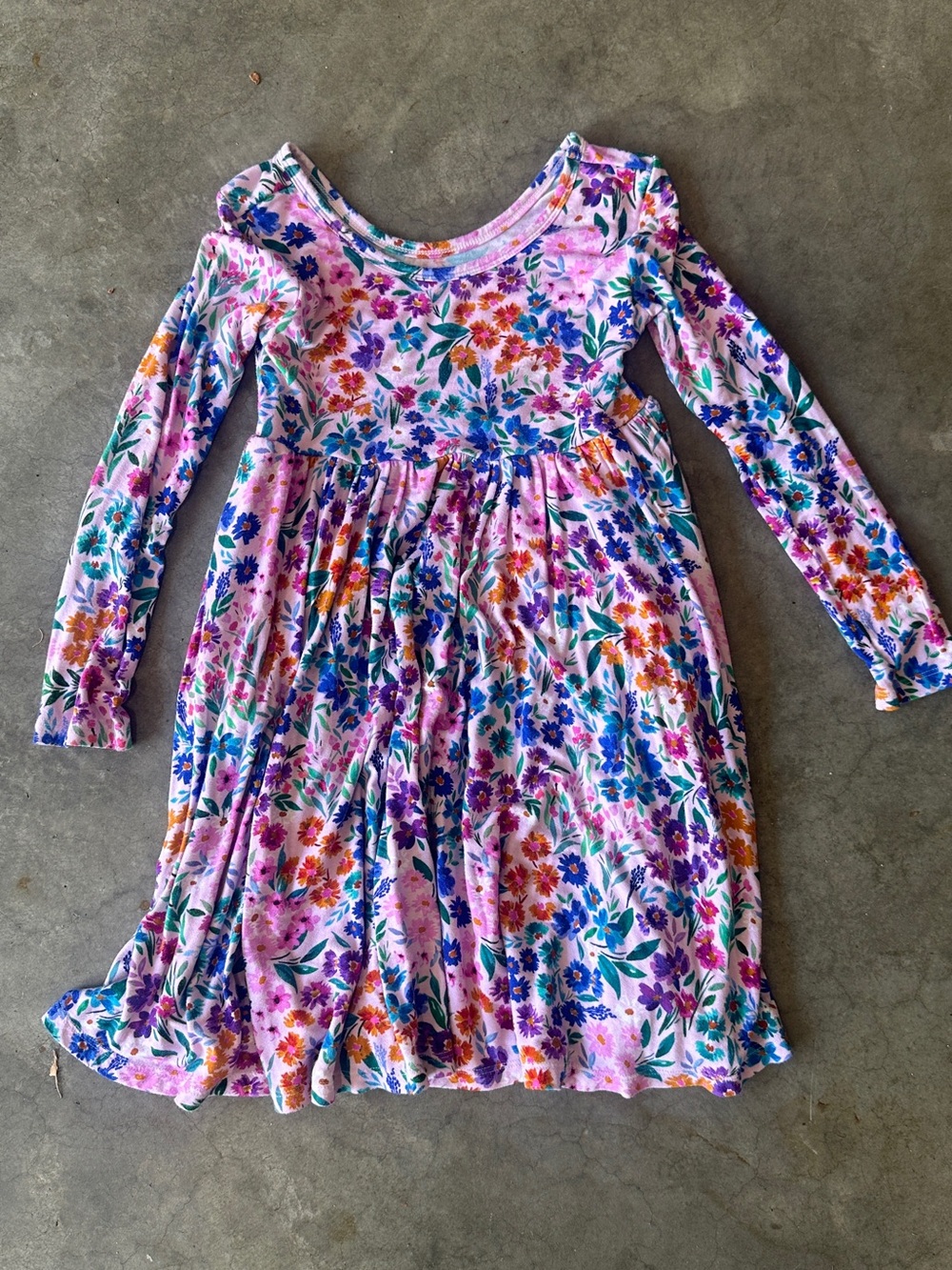 Little sleepies floral skater dress